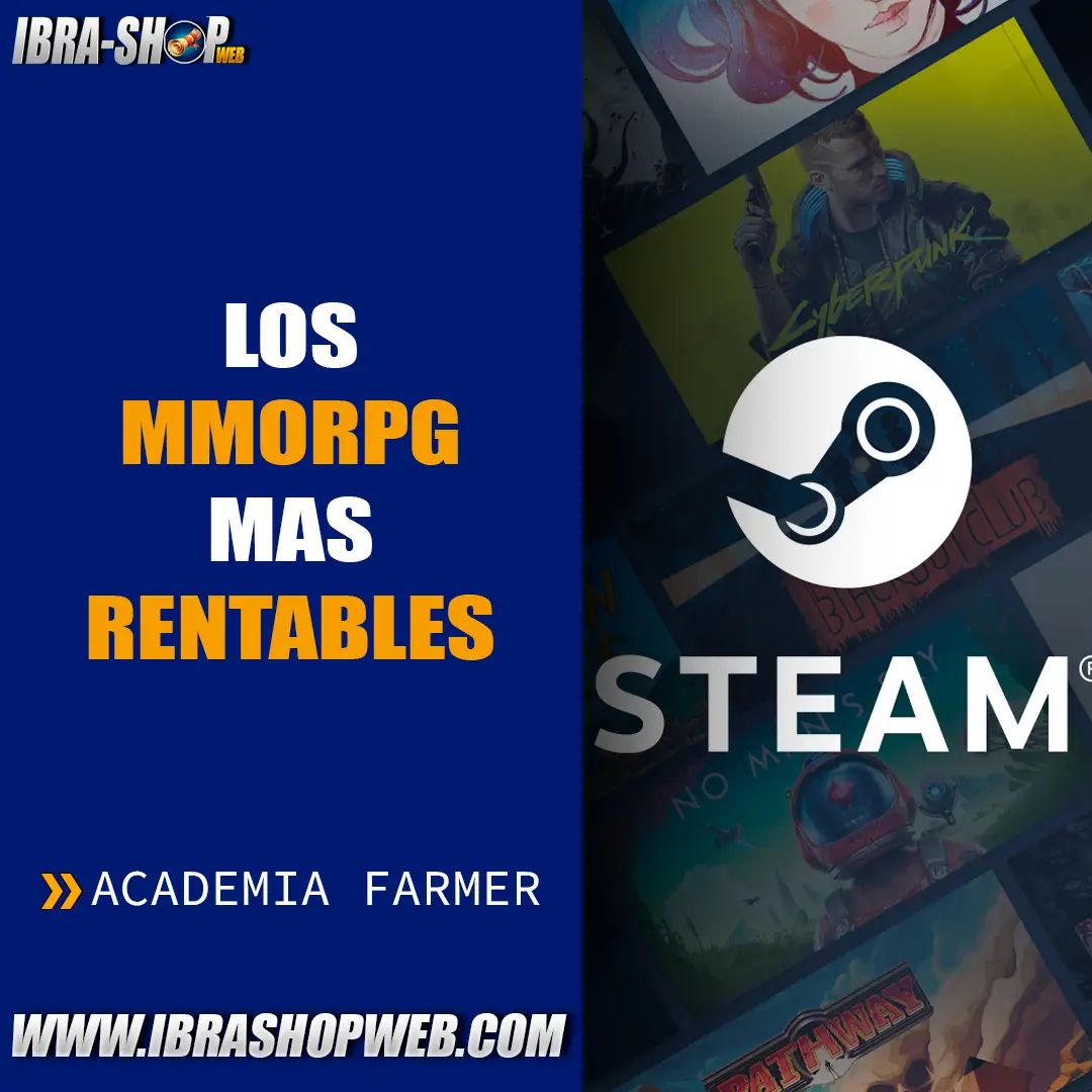 Los juegos MMORPG más rentables para el 2025 | IBRASHOPWEB